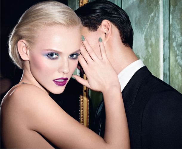 YSL-Arty-Stone-Makeup-Collection-for-Spring-2013-promo-with-Ginta-Lapina1