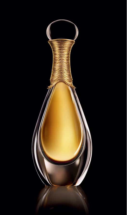 J’adore Eau de Parfum, Edition Prestige Baccarat. Disponible en 30 ml, prix sur demande.