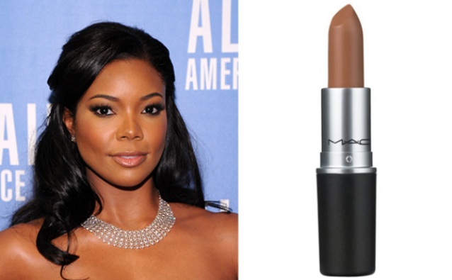  MAC Lipstick in Siss ($16): If you have rich, dark skin..