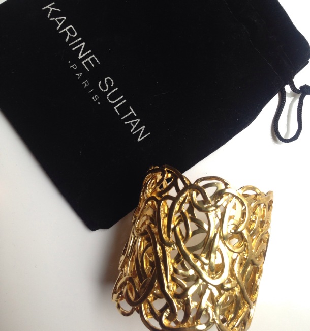 JULIETTE bracelet doré à l'or fin 24 carats 87€