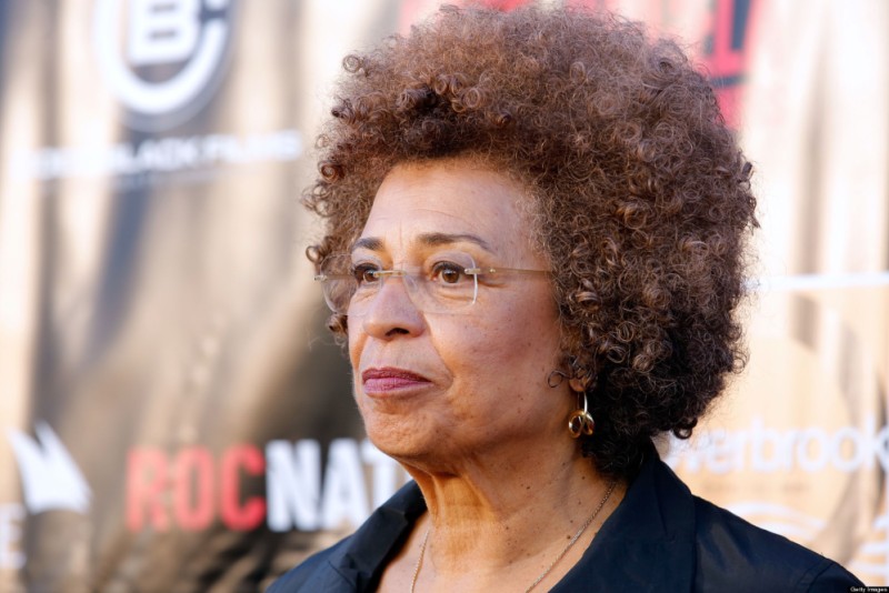 NEW YORK, NY - APRIL 03: Activist Angela Davis attends the "Free Angela and All Political Prisoners" New York Premiere at The Schomburg Center for Research in Black Culture on April 3, 2013 in New York City. (Photo by J. Countess/Getty Images)