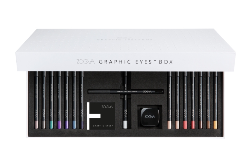 La Graphic Eyes + Box sera disponible en édition limitée sur l’e-shop de la marque zoeva-shop.de (livraison à l’international) et thebeautyst.fr à partir d’Avril 2016 – au prix de 79 €